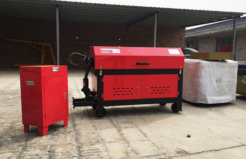 GT4-12 Single wire Full-automatic Steel bar straightening and cutting machine Product display.jpg