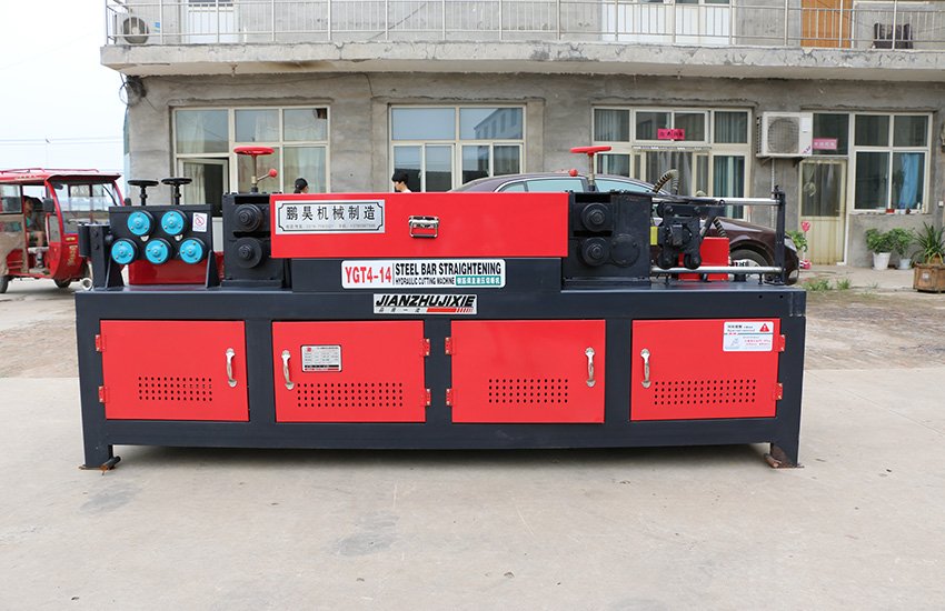 YGT4-14 Double traction Full-automatic Steel bar straightening and cutting machine Product display.jpg