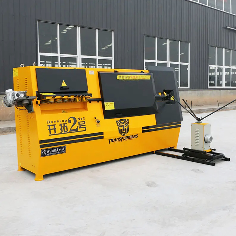 Automatic Stirrup Bending Machine With Circle And Rectangle Shape