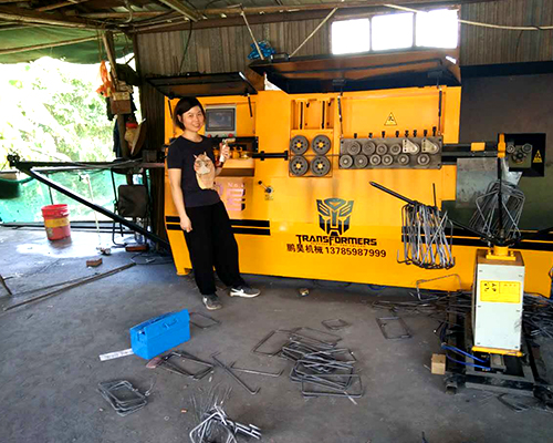 2021 Develop No.6 Automatic Stirrup Bending Machine-Phmtools Customers