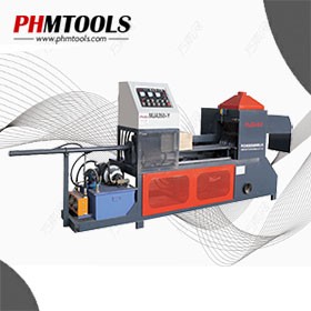 Hydraulic log saw machine